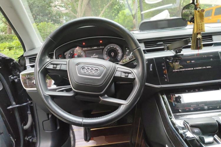 Used Audi A8 2018 A8L 55 TFSI quattro Launch Edition Elite Model Steering Wheel