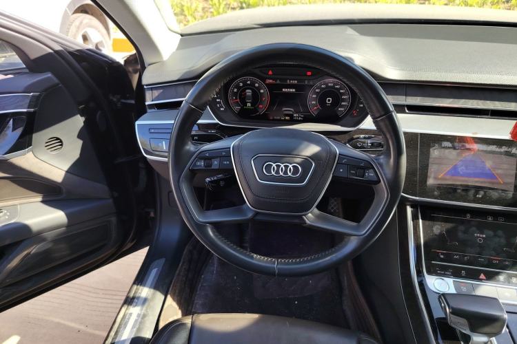 Used Audi A8 2018 A8L 55 TFSI quattro Launch Edition Elite Model Steering Wheel