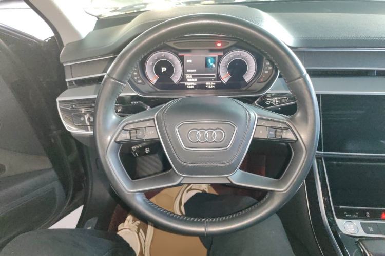 Used Audi A8 2018 A8L 55 TFSI quattro Launch Edition Elite Model Steering Wheel