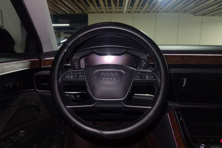 Used Audi A8 2018 A8L 55 TFSI quattro Launch Edition Elite Model Steering Wheel