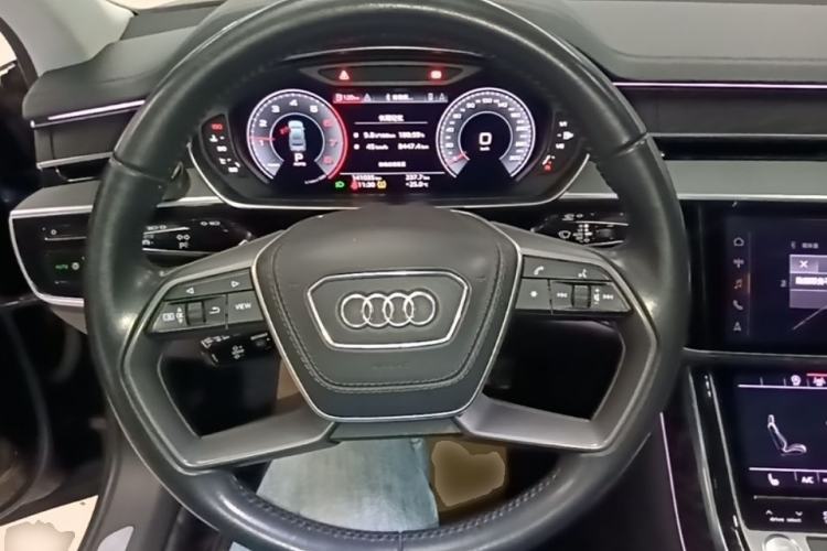 Used Audi A8 2018 A8L 55 TFSI quattro Launch Edition Elite Model Steering Wheel
