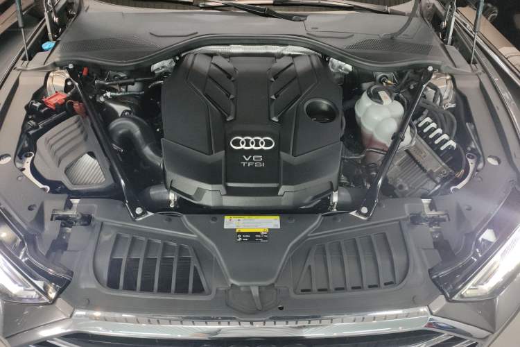 Used Audi A8 2018 A8L 55 TFSI quattro Launch Edition Elite Model Engine Bay