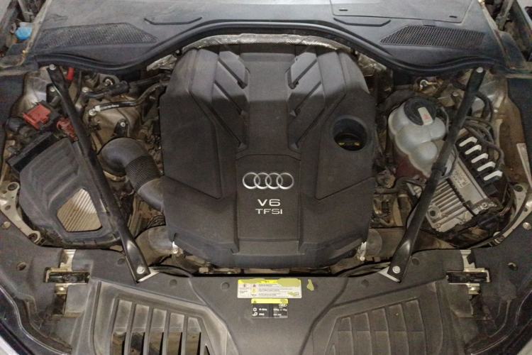 Used Audi A8 2018 A8L 55 TFSI quattro Launch Edition Prestige Model Engine Bay