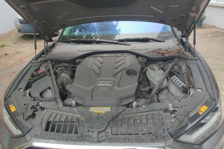 Used Audi A8 2018 A8L 55 TFSI quattro Launch Edition Elite Model Engine Bay