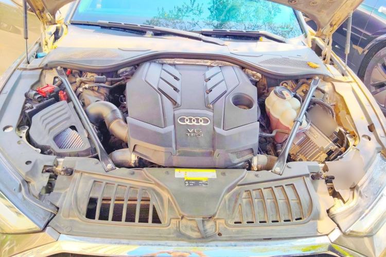 Used Audi A8 2018 A8L 55 TFSI quattro Launch Edition Elite Model Engine Bay