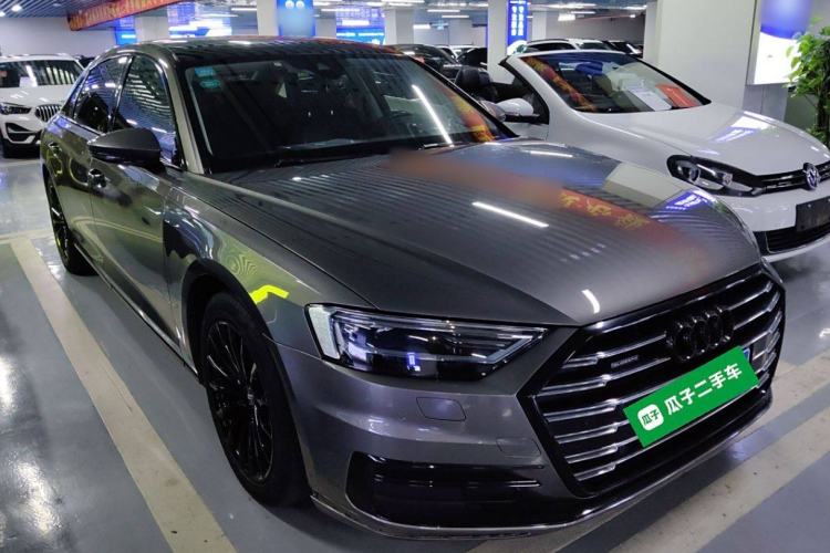 Used Audi A8 2018 A8L 55 TFSI quattro Launch Edition Elite Model Front Right 45 Deg