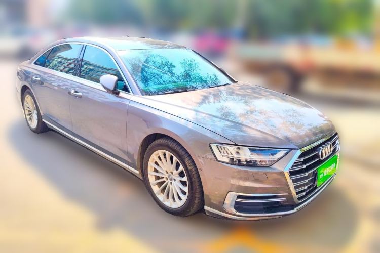 Used Audi A8 2018 A8L 55 TFSI quattro Launch Edition Elite Model Front Right 45 Deg