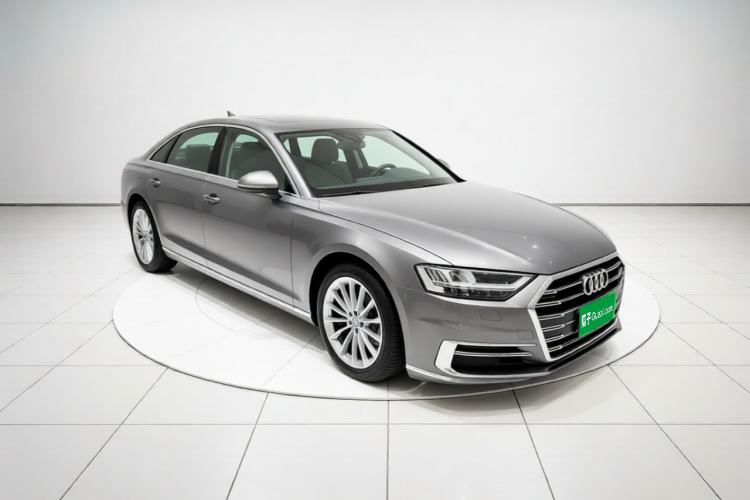 Used Audi A8 2018 A8L 55 TFSI quattro Launch Edition Elite Model Front Right 45 Deg