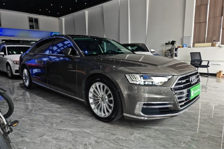 Used Audi A8 2018 A8L 55 TFSI quattro Launch Edition Elite Model Front Right 45 Deg