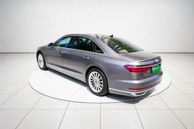 Used Audi A8 2018 A8L 55 TFSI quattro Launch Edition Elite Model Rear Left 45 Deg