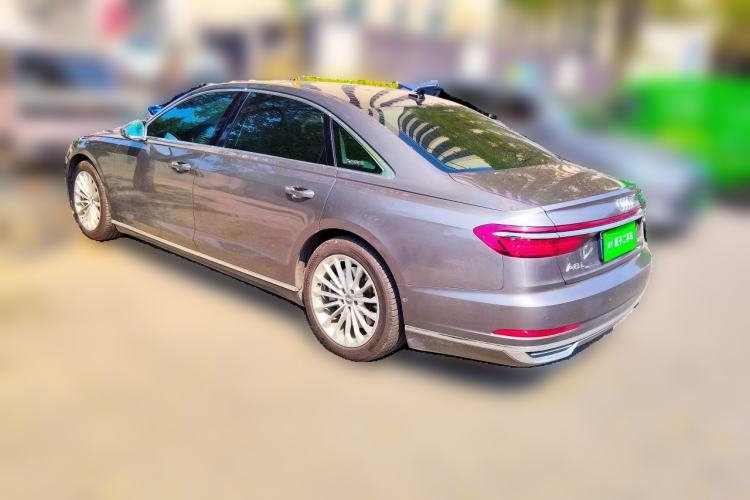 Used Audi A8 2018 A8L 55 TFSI quattro Launch Edition Elite Model Rear Left 45 Deg