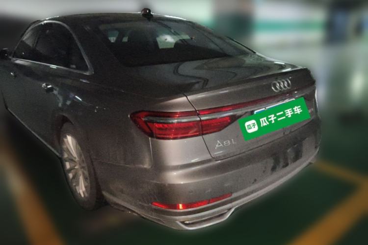 Used Audi A8 2018 A8L 55 TFSI quattro Launch Edition Elite Model Rear Left 45 Deg