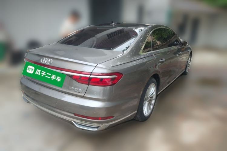 Used Audi A8 2018 A8L 55 TFSI quattro Launch Edition Elite Model Rear Right 45 Deg