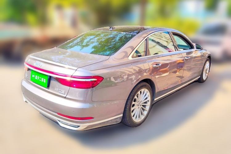 Used Audi A8 2018 A8L 55 TFSI quattro Launch Edition Elite Model Rear Right 45 Deg