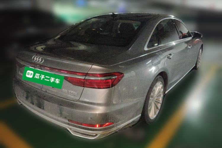 Used Audi A8 2018 A8L 55 TFSI quattro Launch Edition Elite Model Rear Right 45 Deg
