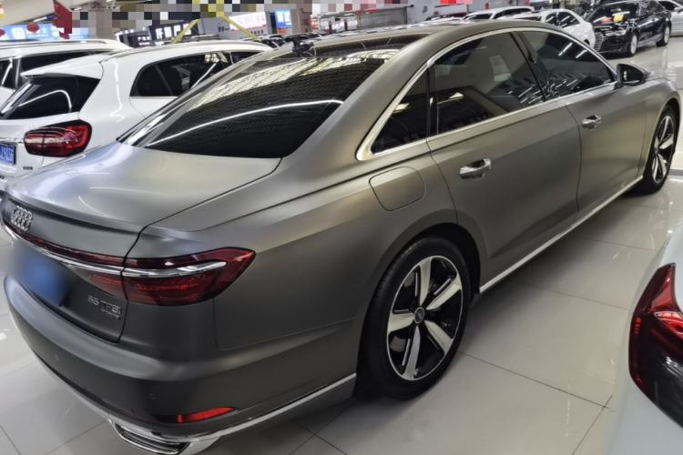 Used Audi A8 2018 A8L 55 TFSI quattro Launch Edition Elite Model Rear Right 45 Deg