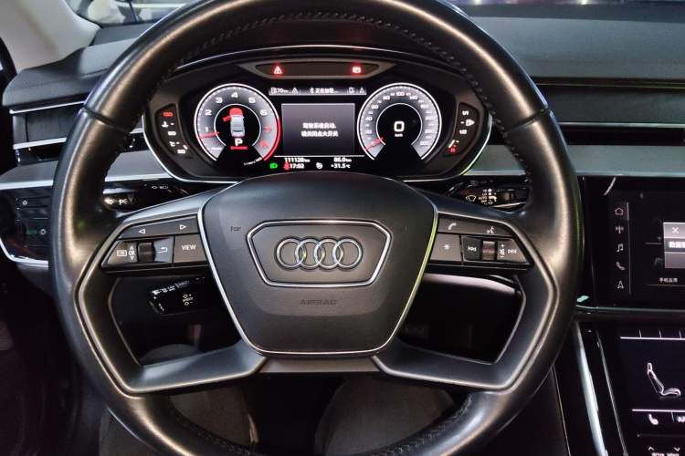 Used Audi A8 2018 A8L 55 TFSI quattro Launch Edition Elite Model Steering Wheel