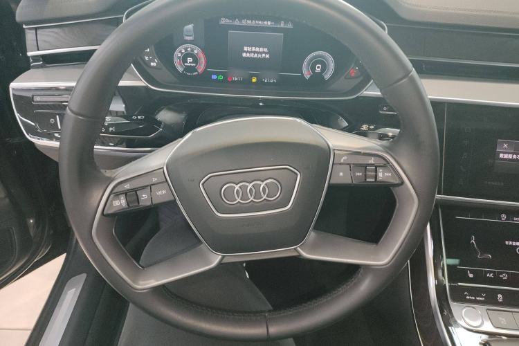Used Audi A8 2018 A8L 55 TFSI quattro Launch Edition Elite Model Steering Wheel