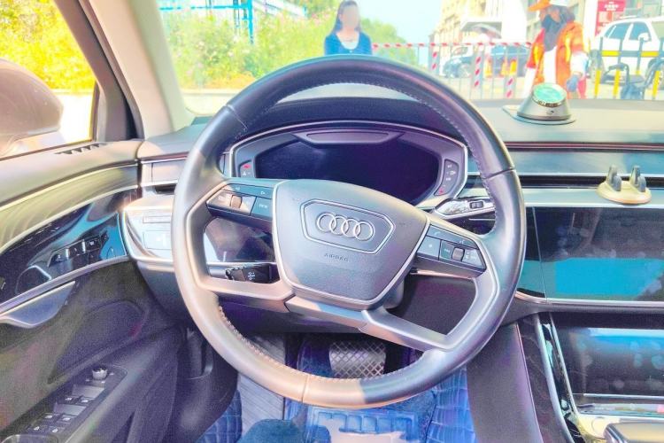Used Audi A8 2018 A8L 55 TFSI quattro Launch Edition Elite Model Steering Wheel
