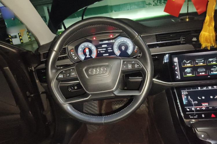 Used Audi A8 2018 A8L 55 TFSI quattro Launch Edition Elite Model Steering Wheel