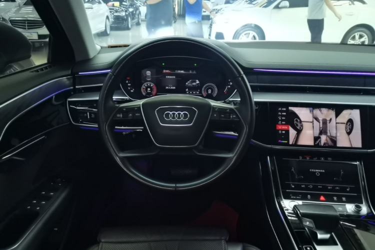 Used Audi A8 2018 A8L 55 TFSI quattro Launch Edition Elite Model Steering Wheel