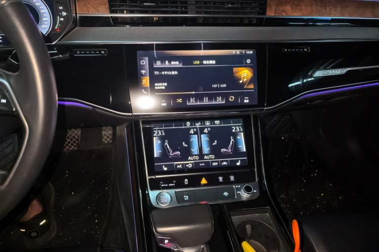 Used Audi A8 2018 A8L 55 TFSI quattro Launch Edition Prestige Model Audio And AC Panel