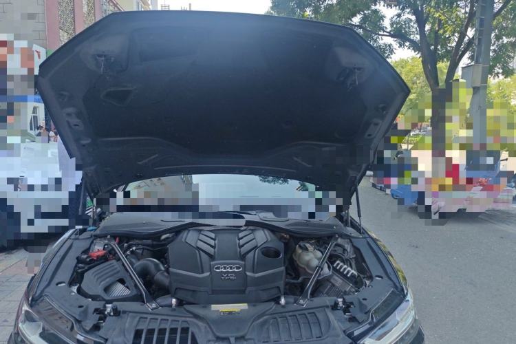 Used Audi A8 2018 A8L 55 TFSI quattro Luxury Edition Engine Bay