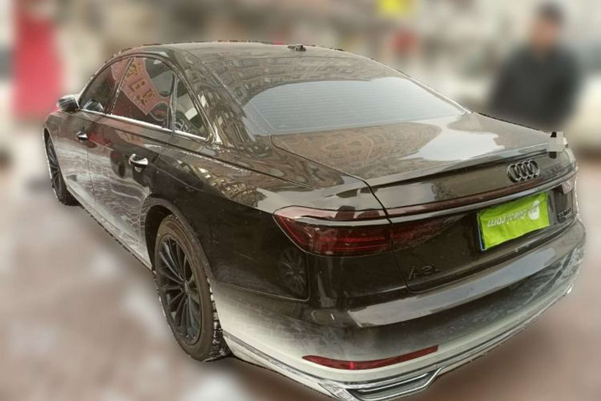 Used Audi A8 2018 A8L 55 TFSI quattro Launch Edition Elite Model Rear Left 45 Deg