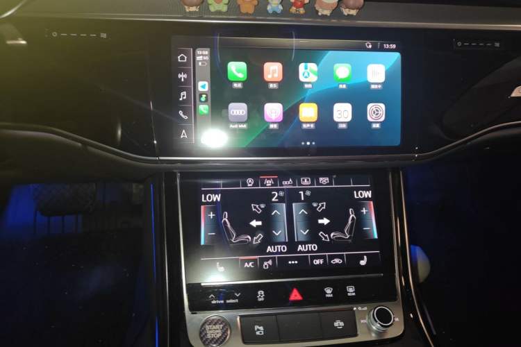 Used Audi A8 2018 A8L 55 TFSI quattro Launch Edition Prestige Model Audio And AC Panel