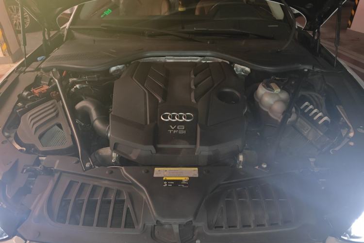 Used Audi A8 2018 A8L 55 TFSI quattro Launch Edition Prestige Model Engine Bay
