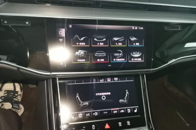 Used Audi A8 2019 Facelifted Plus A8L 50 TFSI quattro Comfort Version Audio And AC Panel