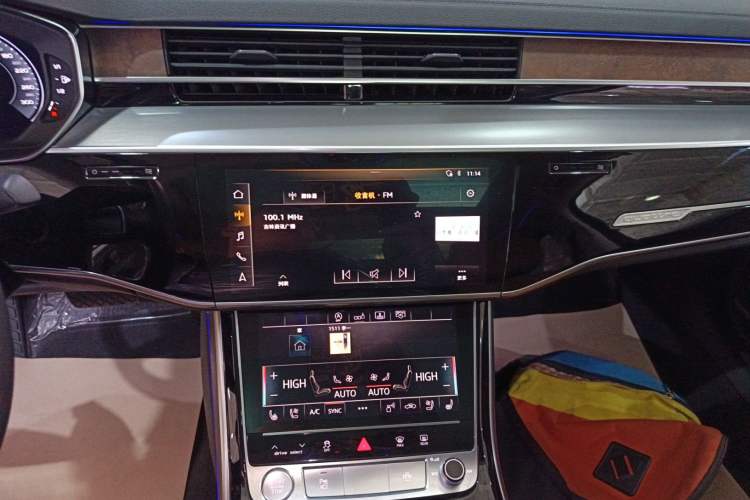 Used Audi A8 2019 Plus A8L 50 TFSI quattro Luxury Model Audio And AC Panel
