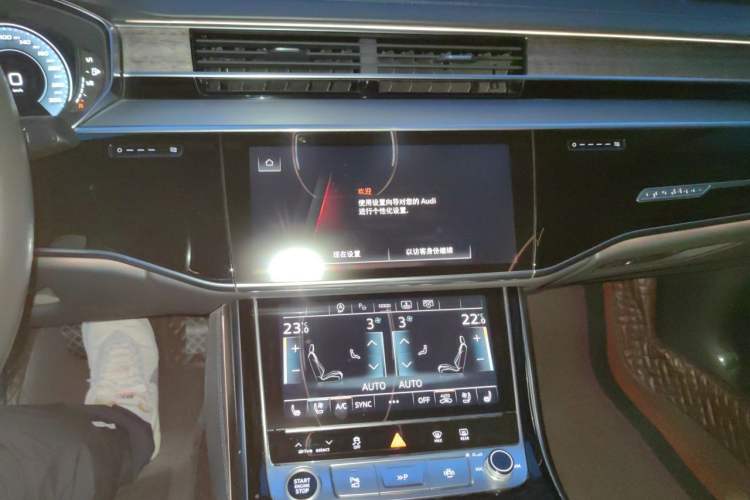 Used Audi A8 2019 Facelifted Plus A8L 50 TFSI quattro Comfort Version Audio And AC Panel