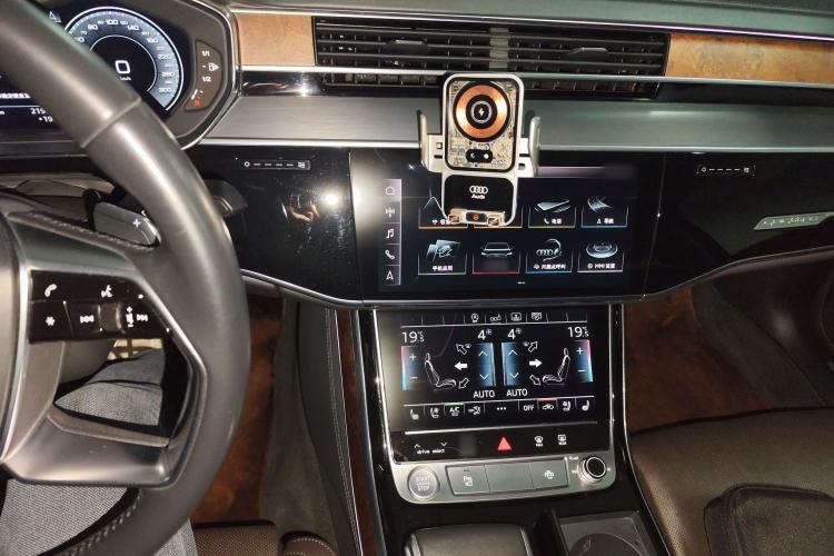 Used Audi A8 2019 Plus A8L 55 TFSI quattro Luxury Model Audio And AC Panel