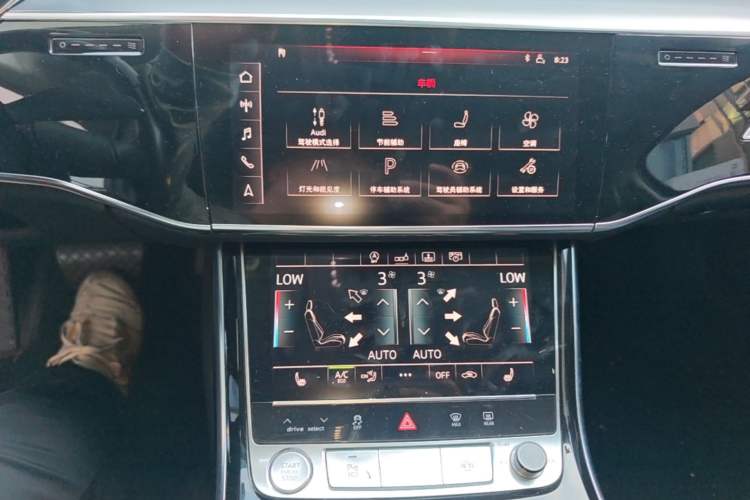 Used Audi A8 2019 A8L 50 TFSI quattro Comfort Model Audio And AC Panel