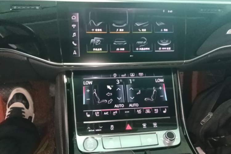 Used Audi A8 2019 A8L 55 TFSI quattro Luxury Model Audio And AC Panel