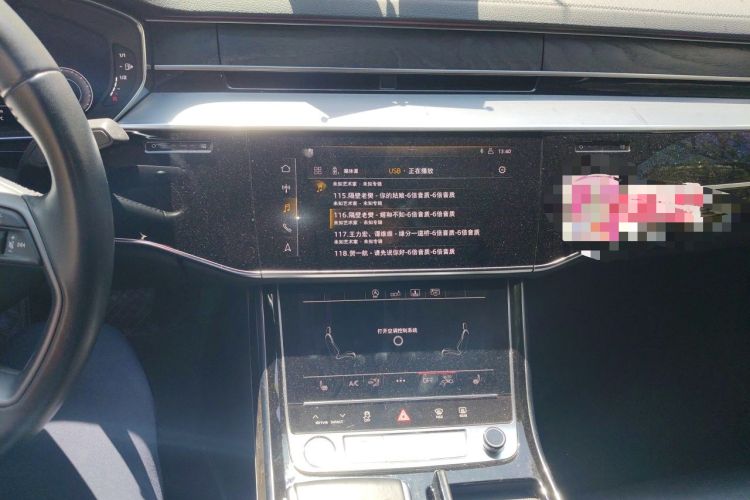 Used Audi A8 2019 Facelifted Plus A8L 50 TFSI quattro Comfort Version Audio And AC Panel