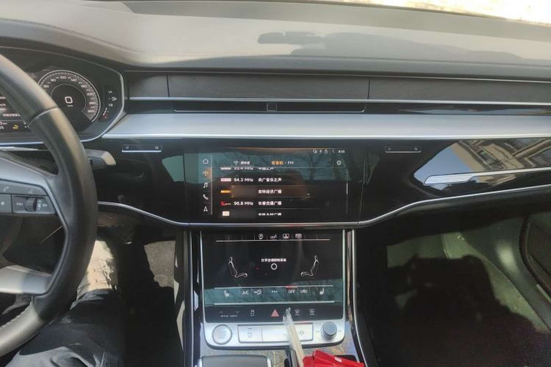 Used Audi A8 2019 Facelifted Plus A8L 50 TFSI quattro Comfort Version Audio And AC Panel