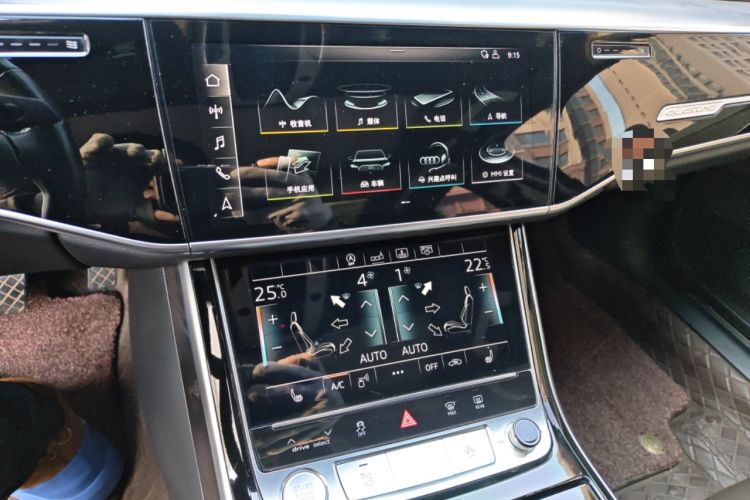 Used Audi A8 2019 Plus A8L 50 TFSI quattro Comfort Model Audio And AC Panel