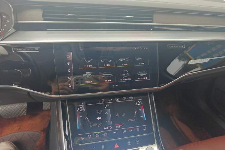 Used Audi A8 2019 Plus A8L 55 TFSI quattro Prestige Edition Audio And AC Panel