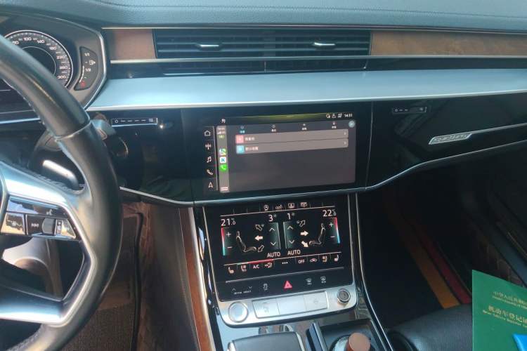 Used Audi A8 2019 Plus A8L 50 TFSI quattro Luxury Model Audio And AC Panel