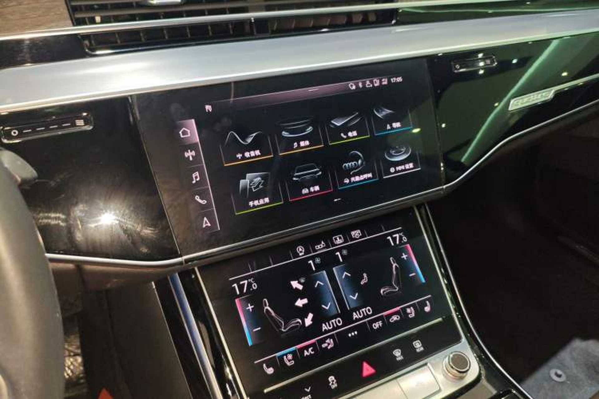 Used Audi A8 2019 Plus A8L 50 TFSI quattro Comfort Model Audio And AC Panel