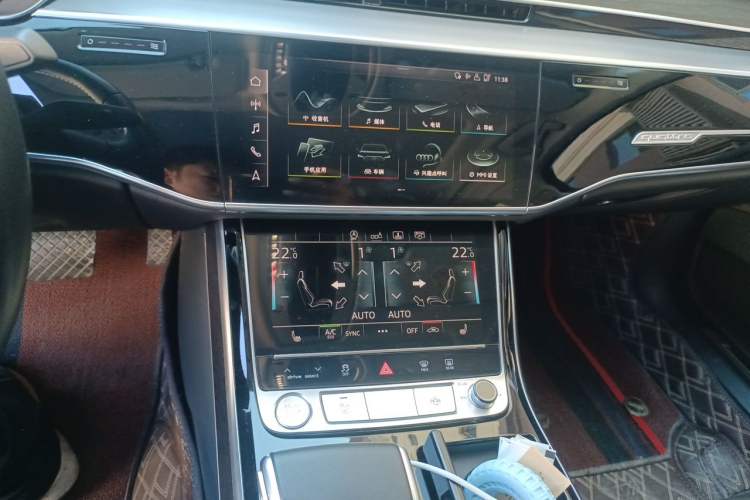 Used Audi A8 2019 Plus A8L 50 TFSI quattro Comfort Model Audio And AC Panel