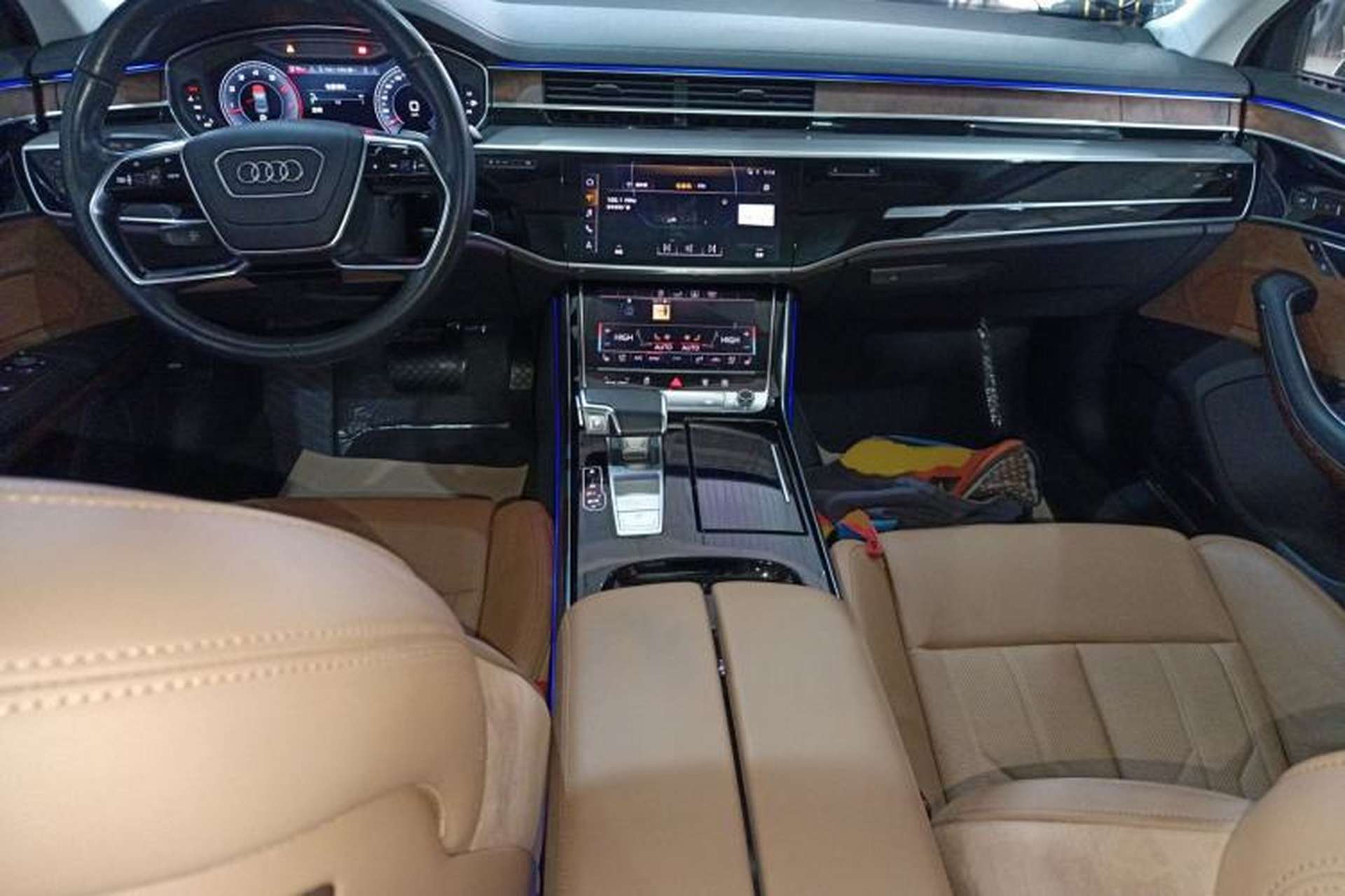 Used Audi A8 2019 Plus A8L 50 TFSI quattro Luxury Model Center Console