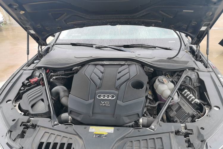 Used Audi A8 2019 A8L 55 TFSI quattro Luxury Model Engine Bay