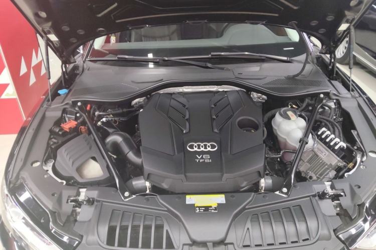 Used Audi A8 2019 Plus A8L 50 TFSI quattro Luxury Model Engine Bay