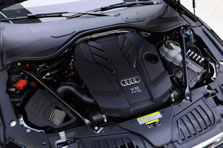 Used Audi A8 2019 Plus A8L 50 TFSI quattro Comfort Model Engine Bay
