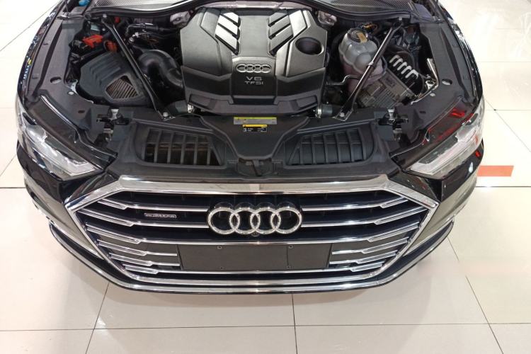 Used Audi A8 2019 Plus A8L 50 TFSI quattro Luxury Model Engine Bay