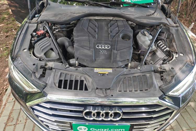 Used Audi A8 2019 Plus A8L 50 TFSI quattro Comfort Model Engine Bay