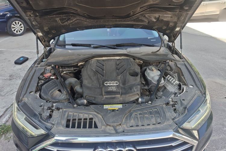 Used Audi A8 2019 Plus A8L 50 TFSI quattro Luxury Model Engine Bay